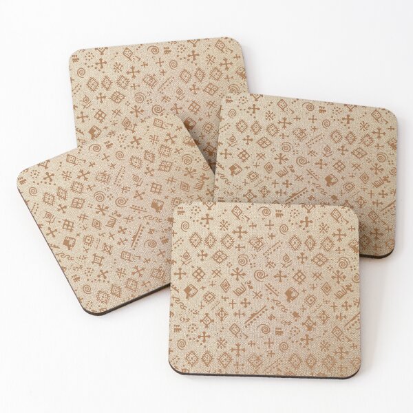 Item preview, Bogolan earth tone Mali designed and sold by Wolagno.