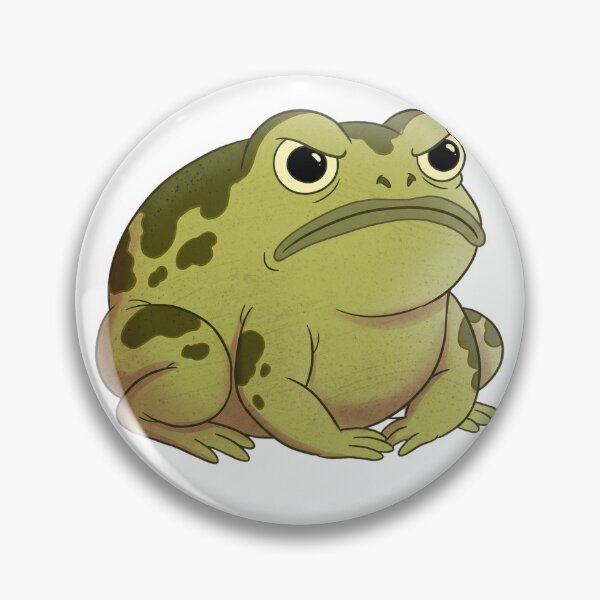 Item preview, Extremely Angry Frog In A Bad Mood designed and sold by DariaDoodleArt.