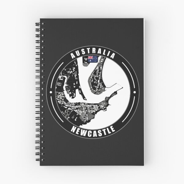 Item preview, Newcastle Australia City Map  designed and sold by Thistle-TShop.