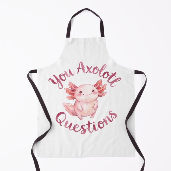 Item preview, You Axolotl Questions Cute Pun Watercolor designed and sold by Digitalphoto4u.