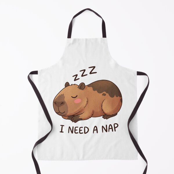 Item preview, Sleeping Capybara Who Needs A Nap designed and sold by DariaDoodleArt.