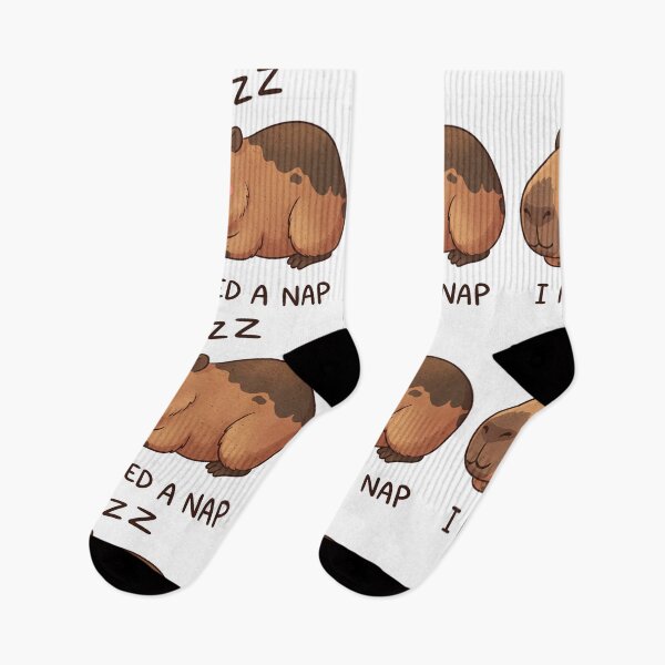 Item preview, Sleeping Capybara Who Needs A Nap designed and sold by DariaDoodleArt.