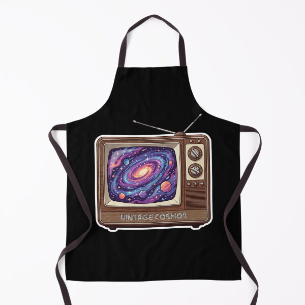 Item preview, Vintage Television Galaxy Outer Space Vintage Cosmos designed and sold by bvdesignart.
