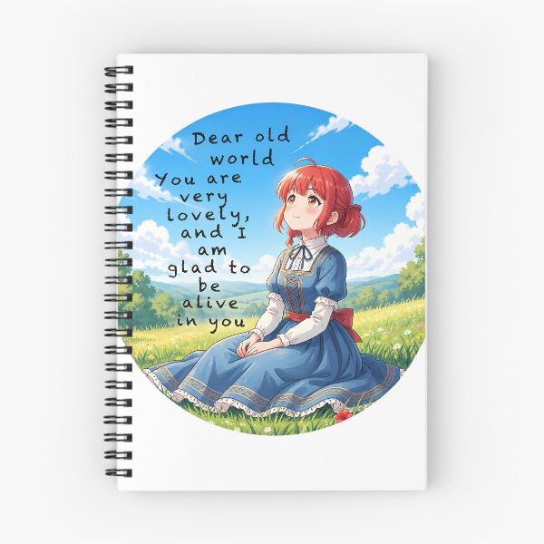 Item preview, Anne Shirley quote in a circle design designed and sold by Grahamgc.