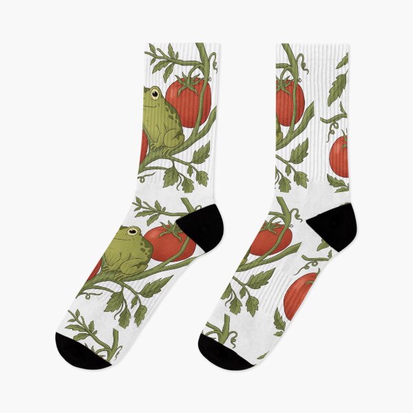 Item preview, Garden Frog In The Tomato Plant designed and sold by DariaDoodleArt.