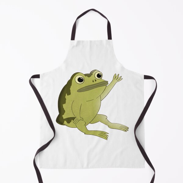 Item preview, Frog Waving Hello Very Cheerfully designed and sold by DariaDoodleArt.