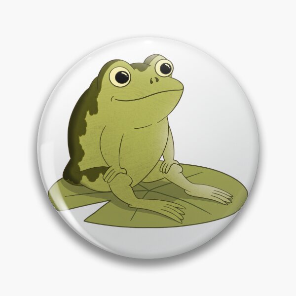 Item preview, Happy Frog Resting On A Lilypad designed and sold by DariaDoodleArt.