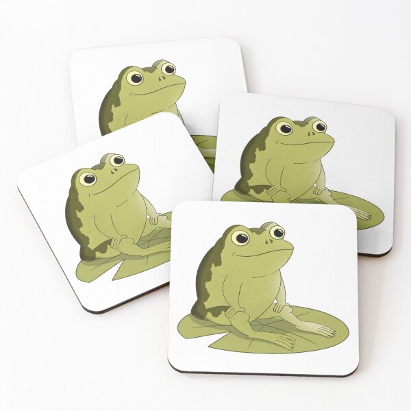 Item preview, Happy Frog Resting On A Lilypad designed and sold by DariaDoodleArt.