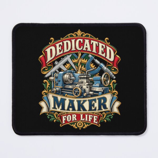 Item preview, Dedicated Maker For Life Machining Machinist Enthusiasts designed and sold by adiencarteras.