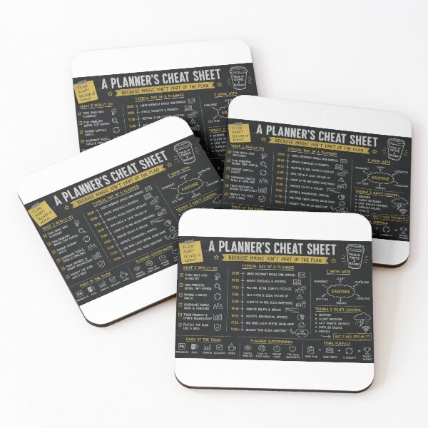Item preview, Planner's Cheat Sheet designed and sold by Eng-Art.