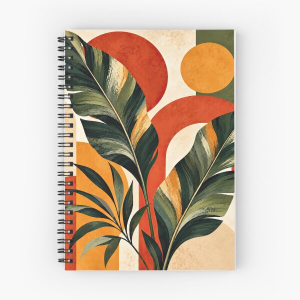 Item preview, Mid Century Modern Retro Tropical Botanical Art designed and sold by dreamybyana.