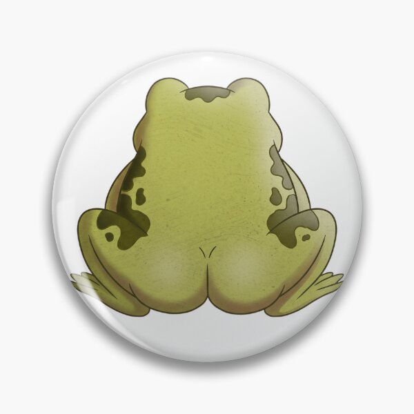 Item preview, Cheeky Toad Viewed From Behind designed and sold by DariaDoodleArt.