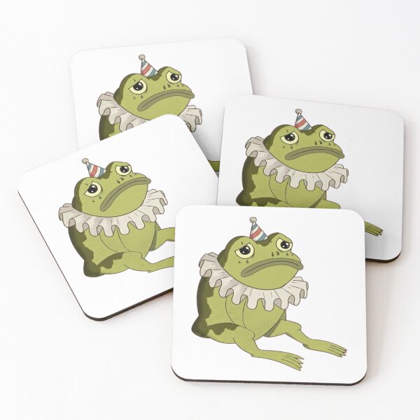 Item preview, Sad Frog At His Own Birthday Party designed and sold by DariaDoodleArt.
