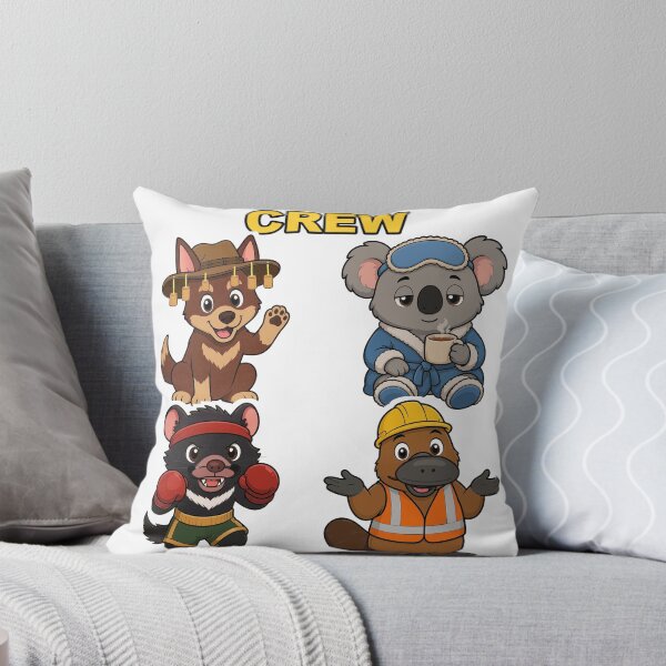 Item preview, The Smoko Crew Funny Aussie Animals Tradie Coffee Break designed and sold by RDMOption.