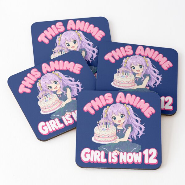 Item preview, This Anime Girl Is Now 12 Birthday Gift designed and sold by alvagross.