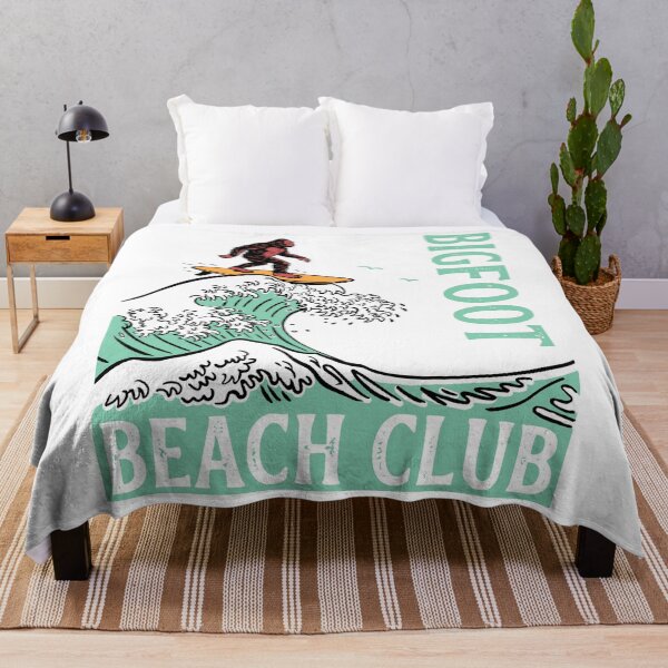 Item preview, Bigfoot Beach Club Surfer designed and sold by Traveldrawings.