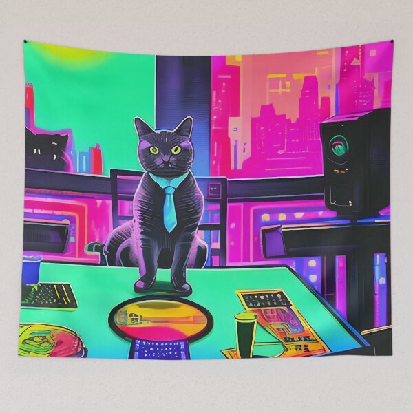 Item preview, Copy of Copy of Gatto, dal libro I gatti di Bern designed and sold by Flavio Berni (DigitalShadows).
