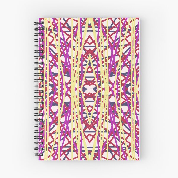 Item preview, Intricate Pink and Gold Tribal Geometric Lattice Pattern designed and sold by Larter-designs.
