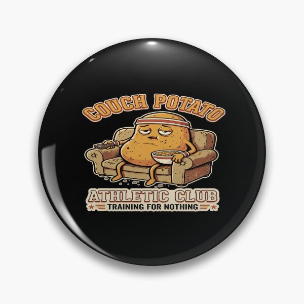 Item preview, Couch Potato Athletic Club Training For Nothing Funny Potato designed and sold by creativerooney.