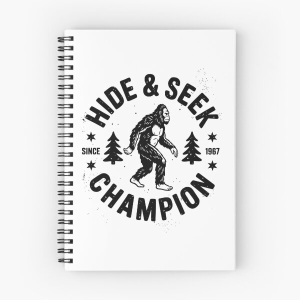 Item preview, Bigfoot / Sasquatch hide and seek champion designed and sold by Traveldrawings.