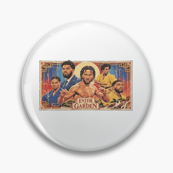 Item preview, Jalen-Brunson New York Enter The Garden Martial Arts Vintage Graphic designed and sold by dartoffofo⭐⭐⭐⭐⭐.