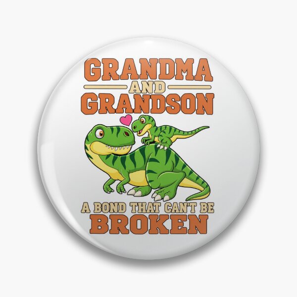 Item preview, Grandma And Grandson A Bond That Can't Be Broken Dinosaur Graphic designed and sold by dartoffofo⭐⭐⭐⭐⭐.