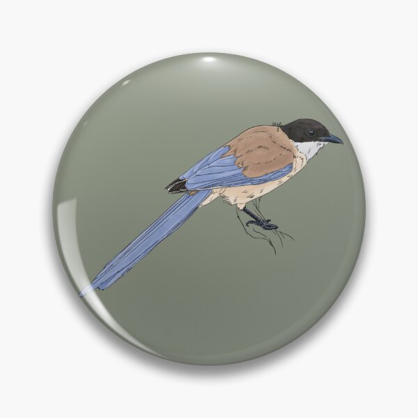 Item preview, Iberian Magpie designed and sold by Luzeilustración.