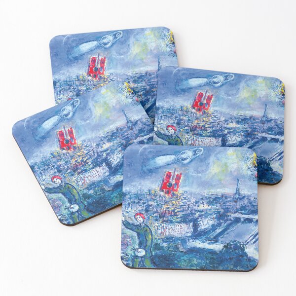 Item preview, Le Bouquet de Paris by Marc Chagall designed and sold by Matari-matari.