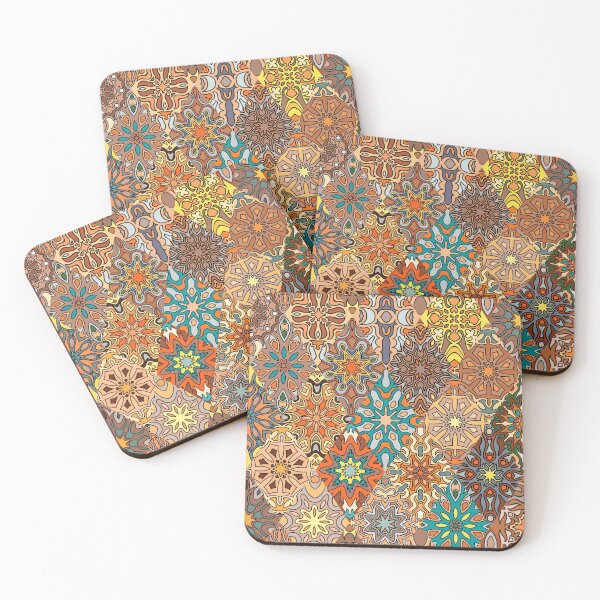 Item preview, Floral Pattern Flower Boho Mandala designed and sold by FotoArtist.