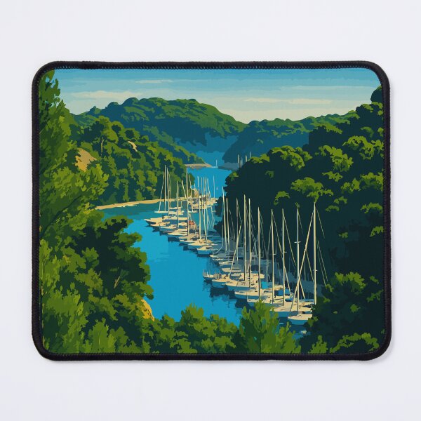 Item preview, Port-Miou cove – Sailboats in Cassis designed and sold by Atelier Brume.