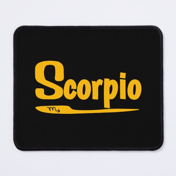 Item preview, Scorpio horoscope emblem yellow designed and sold by vibeno1.