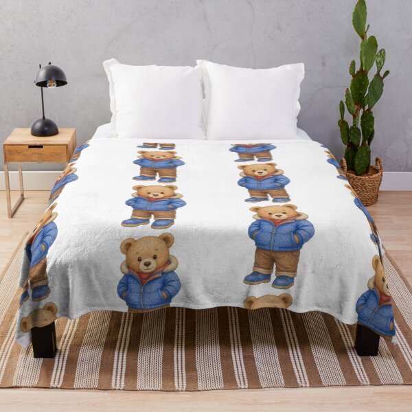 Item preview, Cute luxury winter teddy bear designed and sold by 26LN.