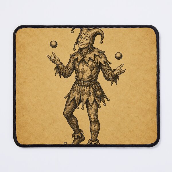 Item preview, Medieval Court Jester Juggling designed and sold by photoparadise22.