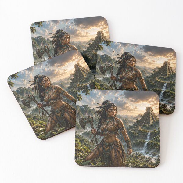 Item preview, Aztec Jungle Warrior Princess designed and sold by photoparadise22.