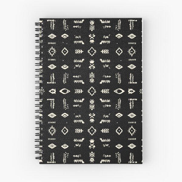 Item preview, Black Ethnic Geometric Pattern designed and sold by Wolagno.
