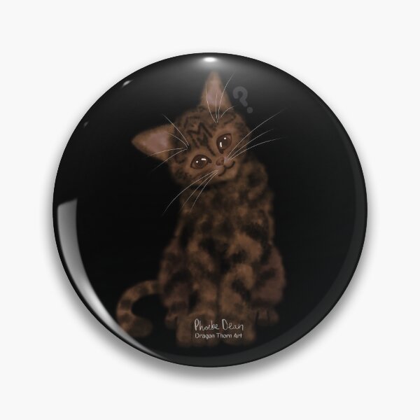 Item preview, Confused Cat (Brown Tabby) designed and sold by dragonthorn-art.