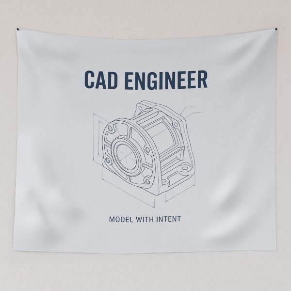 Item preview, CAD Engineer Mechanical Housing Technical Drawing designed and sold by Amr Darwish Graphic designer.