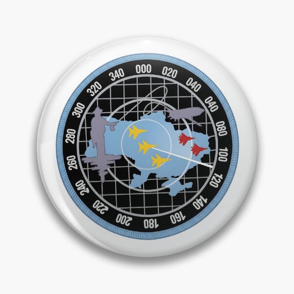 Item preview, Ukrainian Air Force Radar and Fighter Jet Tactical Patch designed and sold by CharlieDesings.
