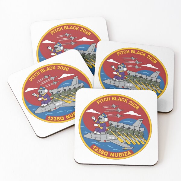 Item preview, 123SQ Nubiza Pitch Black 2026 Exercise Patch    designed and sold by CharlieDesings.