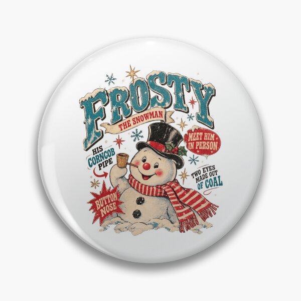 Item preview, Frosty the Snowman Vintage Christmas Holiday designed and sold by RDGNR.