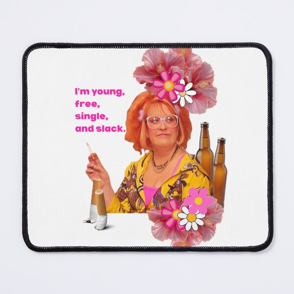 Item preview, Linda La Hughes is Single pink designed and sold by Elle’s Emporium.