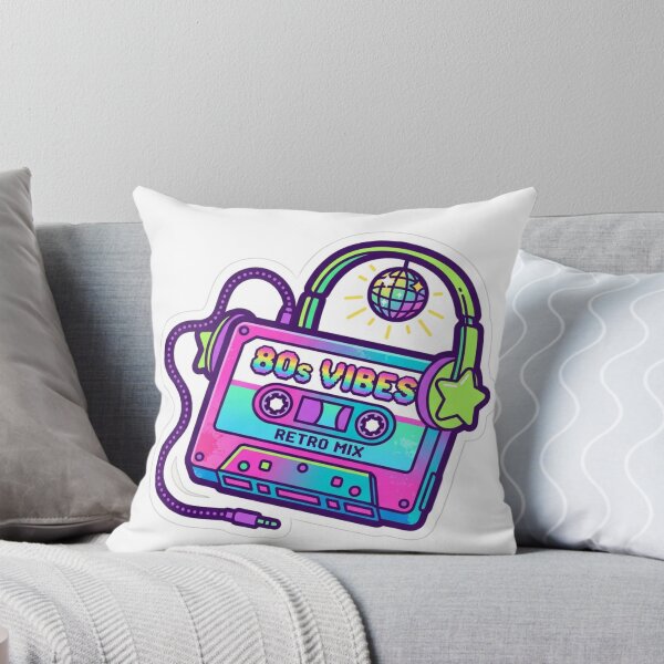Item preview, Retro 80s Cassette Tape & Disco Ball Vibe designed and sold by GeniusCorner.