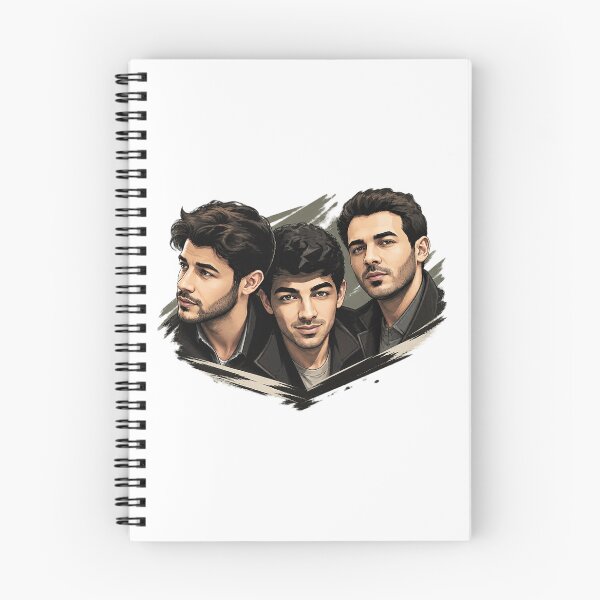 Item preview, Jonas Brothers Grayscale Artistic Portrait Design LIMITED EDITION designed and sold by anasad9.