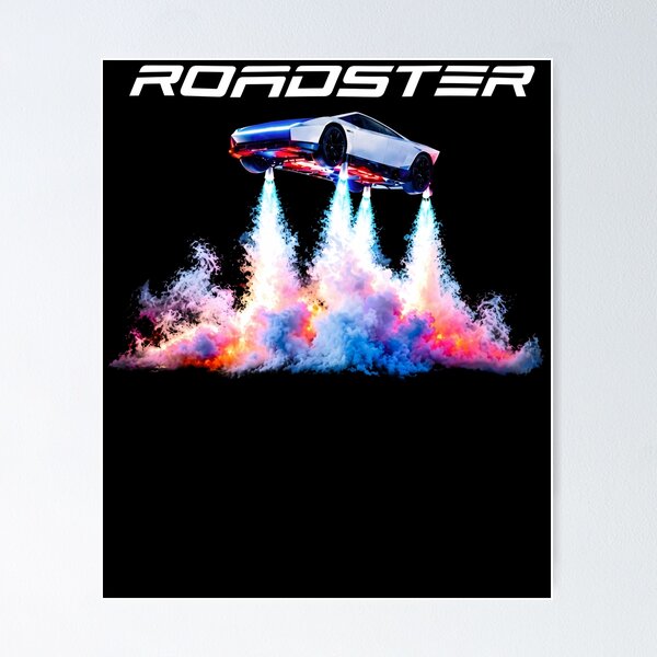 Item preview, Flying Roadster Electric Car Future Racing Enthusiast designed and sold by RDGNR.