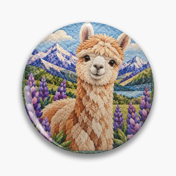 Item preview, Alpaca Quilt designed and sold by Elisabeth Lucas.
