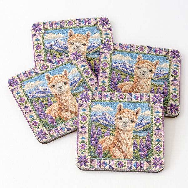 Item preview, Alpaca Quilt designed and sold by Elisabeth Lucas.