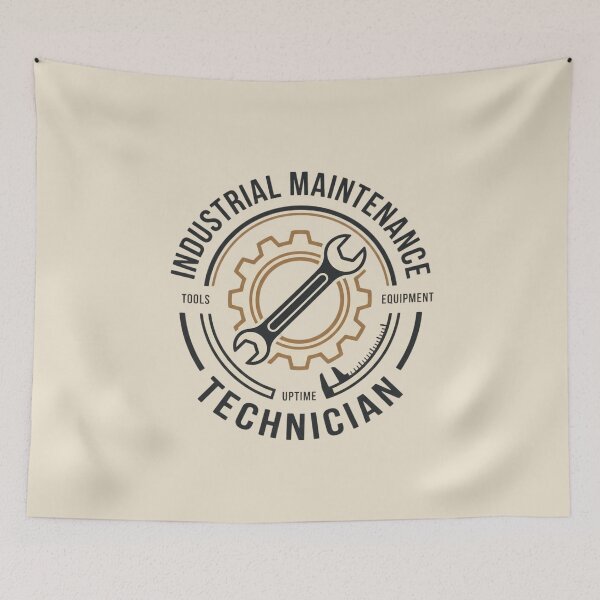 Item preview,  Industrial Maintenance Technician Professional Gear Emblem designed and sold by Amr Darwish Graphic designer.