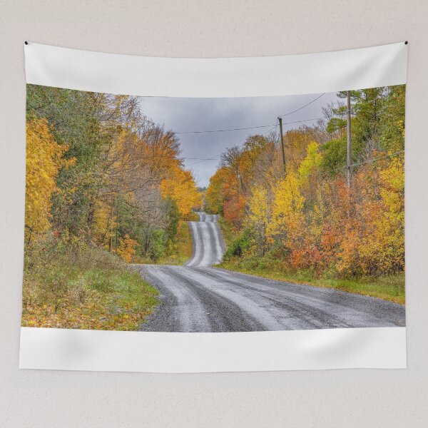 Item preview, A Long and Winding Autumn road designed and sold by James Cumming.