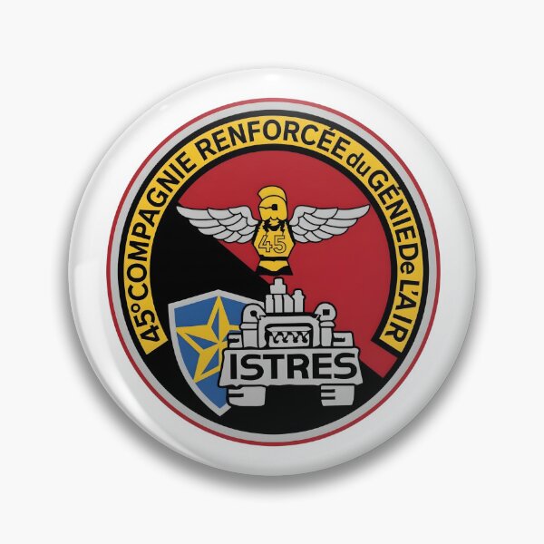 Item preview, 45e Compagnie Renforcée du Génie de l'Air Istres Patch    designed and sold by CharlieDesings.