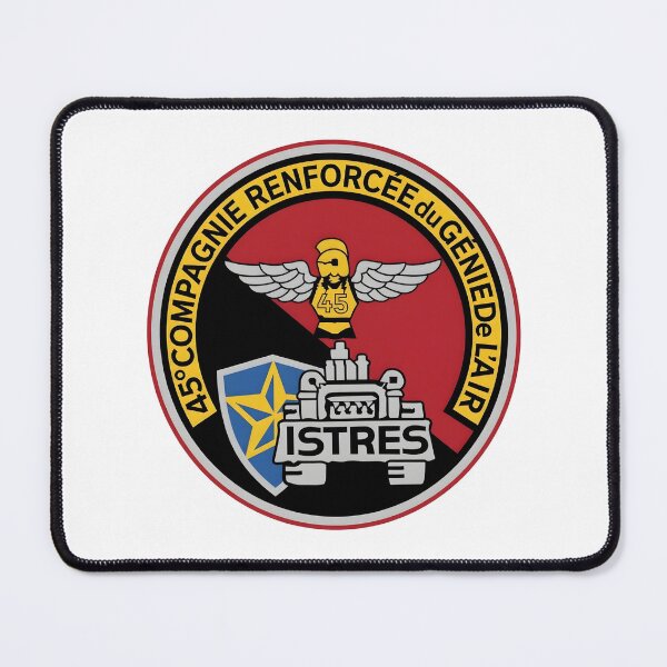 Item preview, 45e Compagnie Renforcée du Génie de l'Air Istres Patch designed and sold by CharlieDesings.